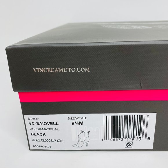 Vince Camuto Leather Saiovell Dress Bootie - Picture 9 of 9